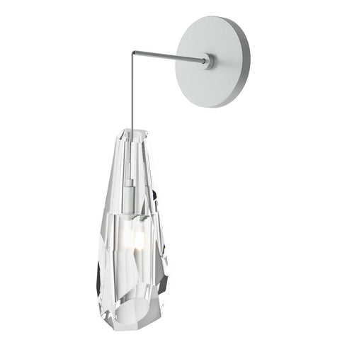 Hubbardton Forge Luma Low Voltage Sconce in White Finish Model: 201390-SKT-02-CR
