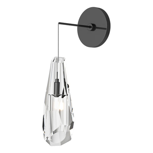 Hubbardton Forge Luma Low Voltage Sconce in White Finish Model: 201390-SKT-02-CR