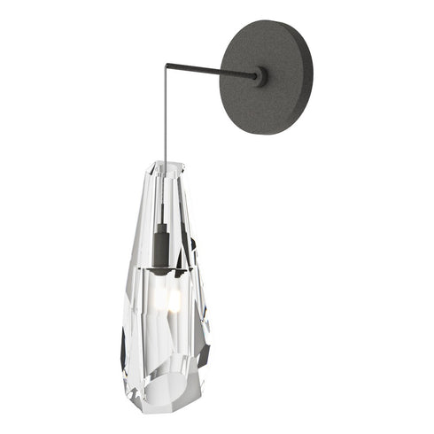 Hubbardton Forge Luma Low Voltage Sconce in White Finish Model: 201390-SKT-02-CR