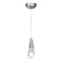 Hubbardton Forge Luma Mini Pendant in Vintage Platinum Finish Model: 161321-SKT-STND-82-CR