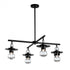 Hubbardton Forge Mason Outdoor 4 Light Pendant in Coastal Oil Rubbed Bronze Finish Model: 364212-SKT-MULT-14-ZM0435