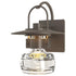 Hubbardton Forge Mason Outdoor Sconce in Coastal Oil Rubbed Bronze Finish Model: 303003-SKT-14-ZM0448
