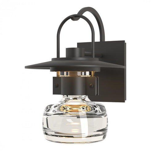 Hubbardton Forge Mason Outdoor Sconce in Coastal Oil Rubbed Bronze Finish Model: 303003-SKT-14-ZM0448
