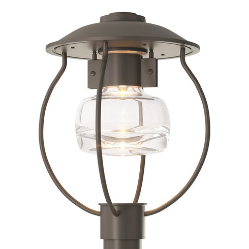 Hubbardton Forge Mason Post Light in Coastal Oil Rubbed Bronze Finish Model: 344810-SKT-14-ZM0447