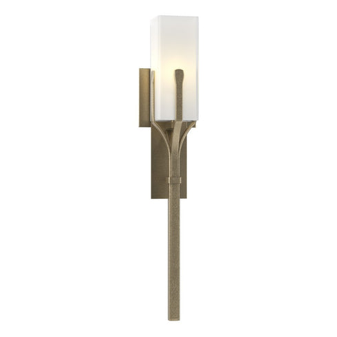 Hubbardton Forge Mediki Sconce in Bronze Finish Model: 204750-SKT-05-GG0441