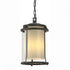 Hubbardton Forge Meridian Large Outdoor Ceiling Fixture in Coastal Oil Rubbed Bronze Finish Model: 365615-SKT-14-ZS0283