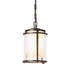 Hubbardton Forge Meridian Outdoor Ceiling Fixture in Coastal Oil Rubbed Bronze Finish Model: 365610-SKT-14-ZS0297
