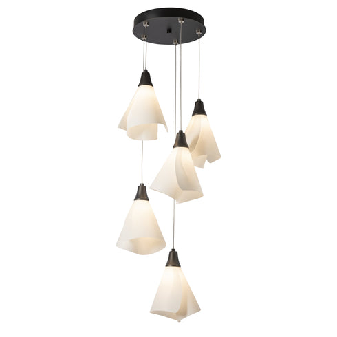 Hubbardton Forge Mobius 5 Light Pendant Model: 131122-SKT-LONG-05-SH1987