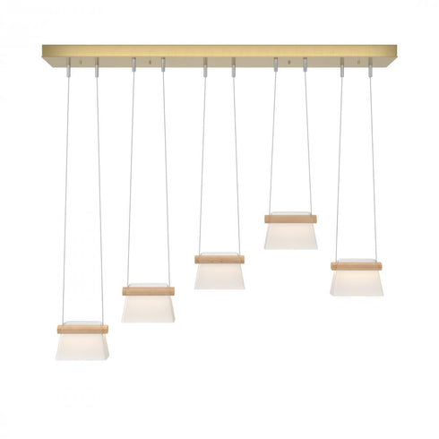 Hubbardton Forge More Cowbell LED Pendant Model: 136570-LED-STND-14-WD-YE0560