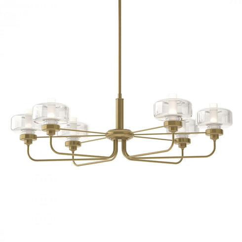 Hubbardton Forge Nola Pendant Model: 137840-SKT-MULT-84-YE0592