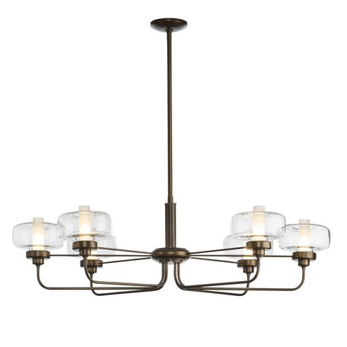 Hubbardton Forge Nola Pendant Model: 137840-SKT-MULT-84-YE0592