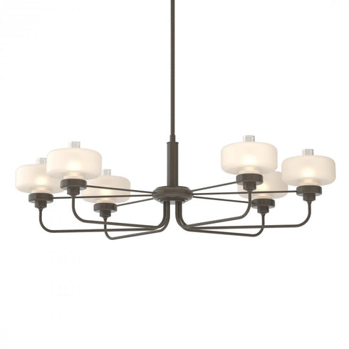 Hubbardton Forge Nola Pendant Model: 137840-SKT-MULT-84-YE0592