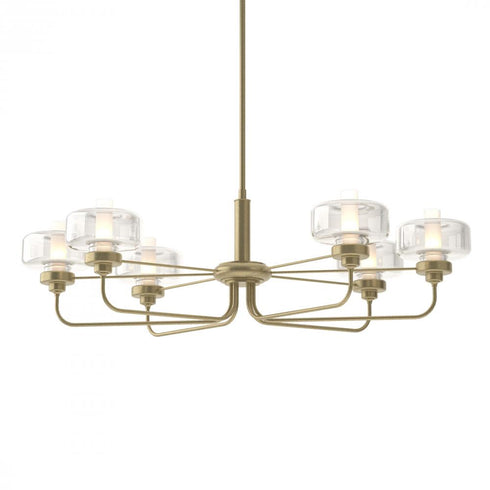Hubbardton Forge Nola Pendant Model: 137840-SKT-MULT-84-YE0592