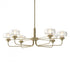 Hubbardton Forge Nola Pendant Model: 137840-SKT-MULT-84-YE0592