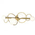 Hubbardton Forge Olympus 4 Light Bath Sconce in Black Finish Model: 201361-SKT-10-GG0712