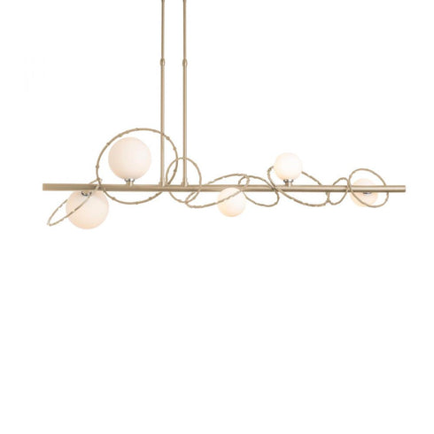 Hubbardton Forge Olympus Linear Pendant Model: 131608-SKT-SHRT-85-GG0712