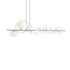 Hubbardton Forge Olympus Linear Pendant Model: 131608-SKT-SHRT-85-GG0712