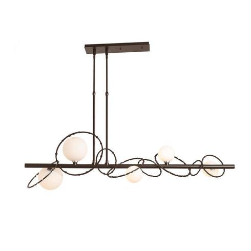 Hubbardton Forge Olympus Linear Pendant Model: 131608-SKT-STND-05-GG0712