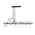 Hubbardton Forge Olympus Linear Pendant Model: 131608-SKT-STND-05-GG0712
