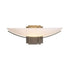 Hubbardton Forge Oval Impressions Sconce Model: 207370-SKT-20-GG0090