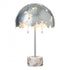 Hubbardton Forge Pangea Dome Table Lamp in Sterling Finish Model: 272103-SKT-85-ML
