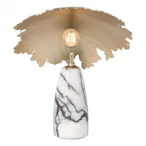 Hubbardton Forge Pangea Mini Table Lamp in Modern Brass Finish Model: 272107-SKT-86-ML