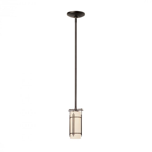 Hubbardton Forge Paralline Mini Pendant in Bronze Finish Model: 183550-SKT-MULT-05-GG0118