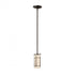 Hubbardton Forge Paralline Mini Pendant in Bronze Finish Model: 183550-SKT-MULT-05-GG0118