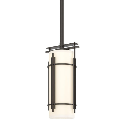 Hubbardton Forge Paralline Mini Pendant in Bronze Finish Model: 183550-SKT-MULT-05-GG0118