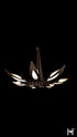 Hubbardton Forge Parasol 7 Light Chandelier in Bronze Finish Model: 101320-SKT-05-BB0823