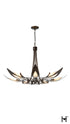 Hubbardton Forge Parasol 7 Light Chandelier in Bronze Finish Model: 101320-SKT-05-BB0823