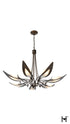 Hubbardton Forge Parasol 7 Light Chandelier in Bronze Finish Model: 101320-SKT-05-BB0823