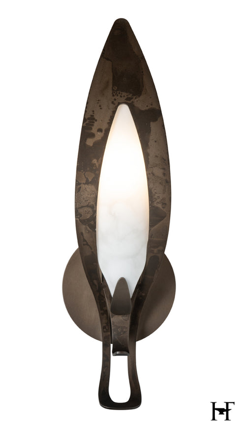 Hubbardton Forge Parasol Sconce in Dark Smoke Finish Model: 201309-SKT-07-BB0823