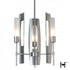 Hubbardton Forge Passage 3 Light Pendant in Sterling Finish Model: 131055-SKT-MULT-85-FD0611