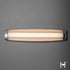 Hubbardton Forge Passage LED Bath Bar in Sterling Finish Model: 201380-LED-85-GG0849