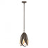 Hubbardton Forge Pental Mini Pendant in Bronze Finish Model: 188770-SKT-MULT-05