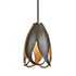 Hubbardton Forge Pental Mini Pendant in Bronze Finish Model: 188770-SKT-MULT-05