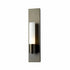 Hubbardton Forge Pillar 1 Light Sconce Model: 204420-SKT-03-GG0392
