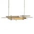 Hubbardton Forge Planar LED Pendant With Accent Model: 139721-LED-SHRT-85-86
