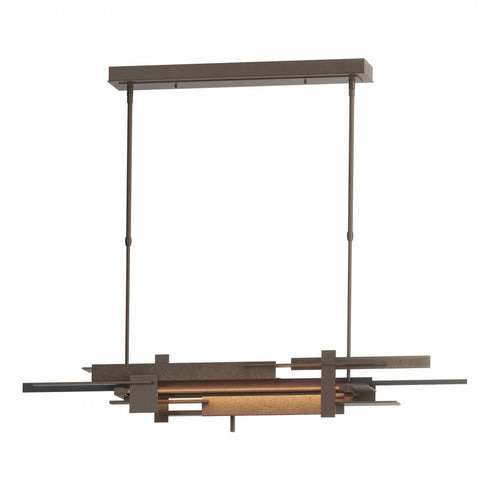 Hubbardton Forge Planar LED Pendant With Accent Model: 139721-LED-STND-05-86