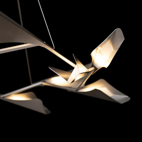 Hubbardton Forge Plume 12 Light LED Pendant Model: 135008-LED-STND-85-84