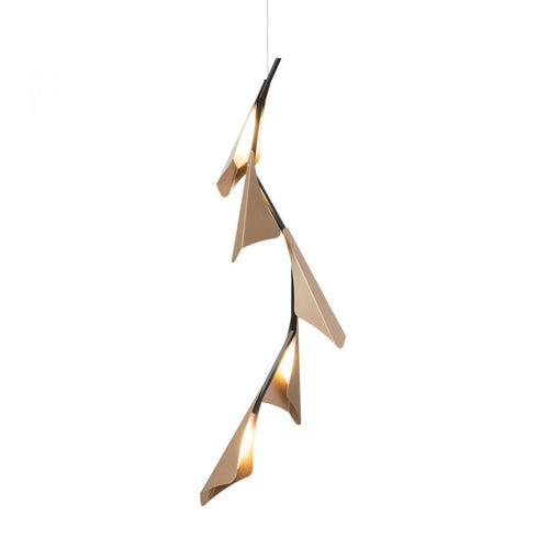 Hubbardton Forge Plume 5 Light LED Pendant Model: 135006-LED-STND-10-84