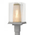 Hubbardton Forge Polaris Outdoor Post Light in Coastal Oil Rubbed Bronze Finish Model: 344850-SKT-14-72-ZM0084