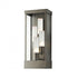 Hubbardton Forge Portico Large Outdoor Sconce in Coastal Oil Rubbed Bronze Finish Model: 304330-SKT-14-GG0392
