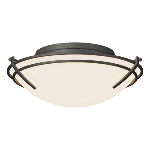 Hubbardton Forge Presidio Tryne Flush Mount Model: 124402-SKT-03-GG0098