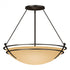 Hubbardton Forge Presidio Tryne Large Semi Flush Model: 124442-SKT-14-GG0054