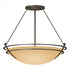 Hubbardton Forge Presidio Tryne Large Semi Flush Model: 124442-SKT-25-GG0054