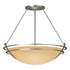 Hubbardton Forge Presidio Tryne Large Semi Flush Model: 124442-SKT-25-GG0054