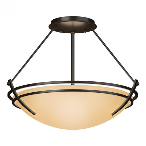 Hubbardton Forge Presidio Tryne Semi Flush Model: 124422-SKT-14-GG0047