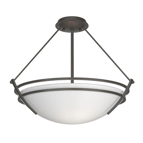 Hubbardton Forge Presidio Tryne Semi Flush Model: 124432-SKT-82-GG0020